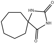 1,3-二氮杂螺[4.6]十一烷-2,4-二酮 结构式