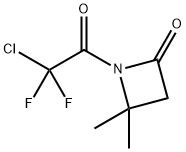 2-Azetidinone, 1-(chlorodifluoroacetyl)-4,4-dimethyl- (7CI,8CI,9CI) 结构式