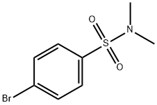 N,N-二甲基-4-溴苯磺酰胺 结构式