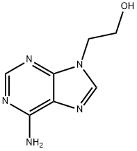 9-(2-羟乙基)腺嘌呤 结构式