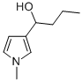 3-(1-Hydroxybutyl)-1-methylpyrrole 结构式