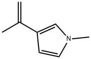 3-Isopropenyl-1-methyl-1H-pyrrole 结构式