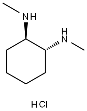 N,N'-二甲基-1,2-环己二胺双盐酸盐 结构式