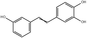 3,3',4-trihydroxystilbene 结构式