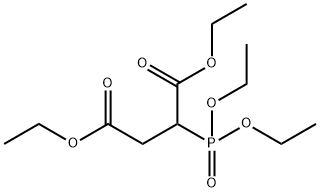 diethyl 2-diethoxyphosphorylbutanedioate 结构式