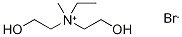 N-Ethyl-2-hydroxy-N-(2-hydroxyethyl)-N-MethylethanaMiniuM BroMide 结构式