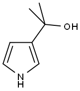 2-(3-吡咯基)-2-丙醇 结构式