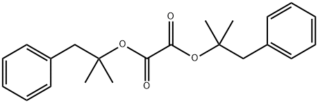 bis(1,1-dimethyl-2-phenylethyl) oxalate 结构式