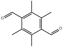 2,3,5,6-四甲基-苯-1,4-二甲醛 结构式