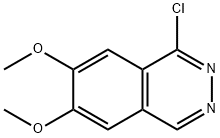 1-氯-6,7-二甲氧基酞 结构式