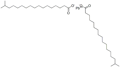 lead(2+) isooctadecanoate 结构式