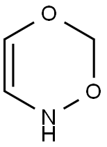 2H-1,5,2-Dioxazine 结构式