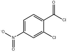2-氯-4-硝基苯甲酰氯 结构式