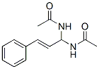 N,N'-(3-Phenyl-2-propen-1-ylidene)bis(acetamide) 结构式