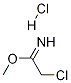 2-氯乙酰亚胺甲酯 盐酸盐 结构式