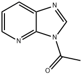 3H-Imidazo[4,5-b]pyridine, 3-acetyl- (9CI) 结构式