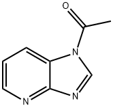 1H-Imidazo[4,5-b]pyridine, 1-acetyl- (9CI) 结构式