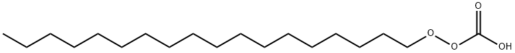 OO-octadecyl hydrogen peroxycarbonate 结构式