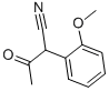 2-(2-methoxyphenyl)-3-oxobutyronitrile 结构式