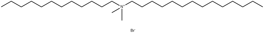 dodecyldimethyltetradecylammonium bromide 结构式