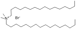 双十六烷基二甲基溴化铵 结构式