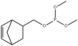 bicyclo[2.2.1]hept-5-en-2-ylmethyl dimethyl phosphite 结构式