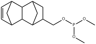 dimethyl (1,2,3,4,4a,5,8,8a-octahydro-1,4:5,8-dimethanonaphthalen-2-yl)methyl phosphite  结构式