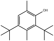 2,4-Bis(1,1-dimethylethyl)-3,6-dimethylphenol 结构式