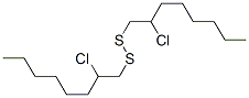 bis(2-chlorooctyl) disulphide 结构式