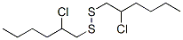 Bis(2-chlorohexyl) persulfide 结构式