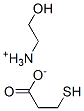 (2-hydroxyethyl)ammonium 3-mercaptopropionate 结构式