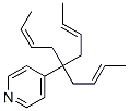 4-(1,1-dibut-2-enylpent-3-enyl)pyridine 结构式