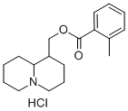 Lupinine o-methylbenzoicacid ester hydrochloride 结构式