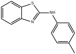 N-(对甲苯基)苯并[D]噻唑-2-胺 结构式