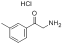 2-氨基-1-(3-甲基苯基)乙-1-酮盐酸盐 结构式