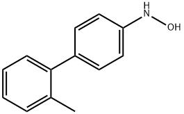 Hydroxylamine, N-(2'-methylbiphenyl-4-yl)- 结构式