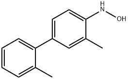 N-hydroxy-3,2'-dimethyl-4-aminobiphenyl 结构式