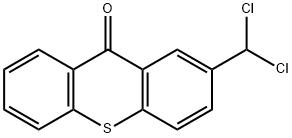 2-(Dichloromethyl)-9H-thioxanthen-9-one 结构式