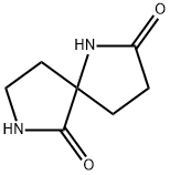 1,7-Diazaspiro[4.4]nonane-2,6-dione(9CI) 结构式