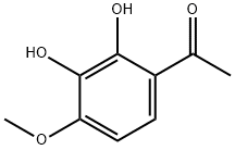 2,3-二羟基-4-甲氧基苯乙酮水合物 结构式