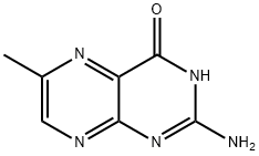 2-氨基-6-甲基吡嗪并吡啶-4(1H)-酮 结构式