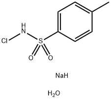 氯胺-T 三水合物 结构式