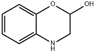 2H-1,4-Benzoxazin-2-ol,  3,4-dihydro- 结构式