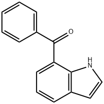 7-苯甲酰基吲哚 结构式