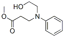 N-hydroxyethyl-N-methoxycarbonylethylaniline 结构式