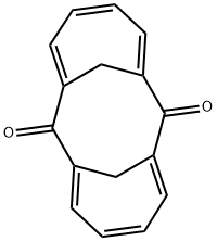 Tricyclo[8.4.1.1(3,8)]hexadeca-3,5,7,10,12,14-hexaene-2,9-dione, anti- 结构式