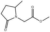 methyl 2-methyl-5-oxopyrrolidine-1-acetate  结构式