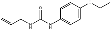 Urea, N-(4-ethoxyphenyl)-N-2-propenyl- (9CI) 结构式