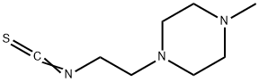 Piperazine, 1-(2-isothiocyanatoethyl)-4-methyl- (9CI) 结构式