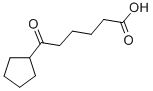 Cyclopentanehexanoic acid, -oxo- (9CI) 结构式